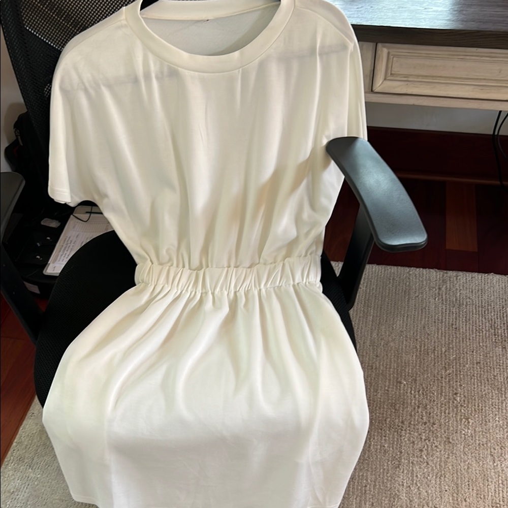 Casual White Dress